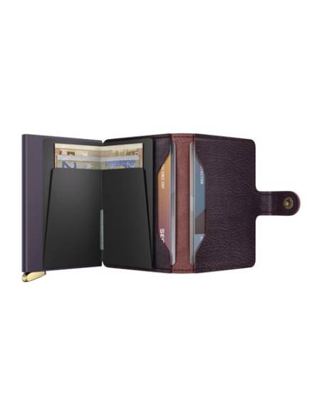 Secrid Cartera Premium Miniwallet Basco Bordeaux +
