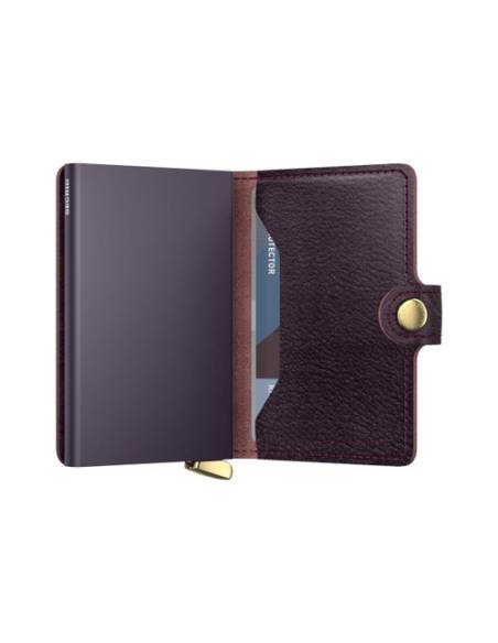 Secrid Cartera Premium Miniwallet Basco Bordeaux +