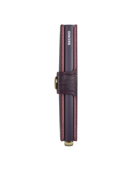 Secrid Cartera Premium Miniwallet Basco Bordeaux +