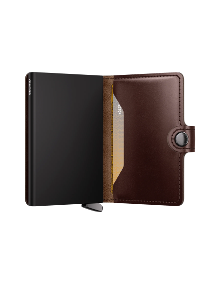 Secrid Cartera Premium Mimiwallet Dusk Dark Browm +