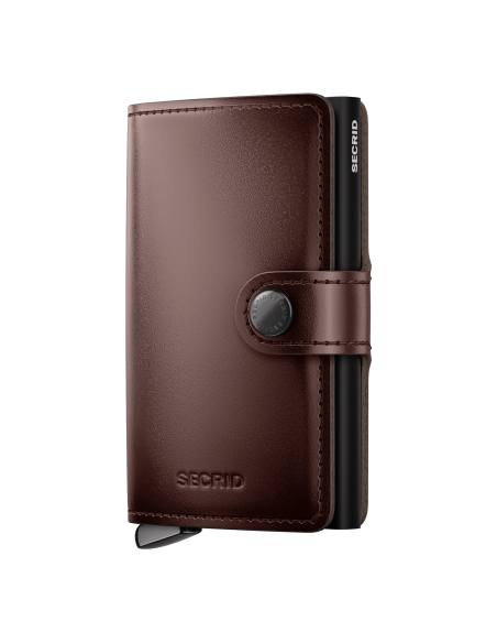 Secrid Cartera Premium Miniwallet Dusk Dark Brown +