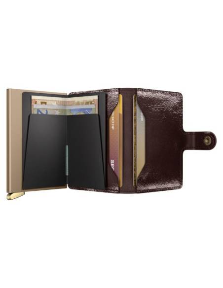 Secrid Cartera Premium Miniwallet Maplak Mahogamy+