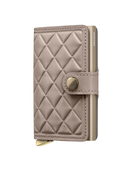 Secrid Cartera Premium Miniwallet Emboss Diamond Chalk+