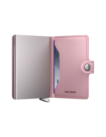 Secrid Cartera Premium Miniwallet Emboss Diamond Rose+