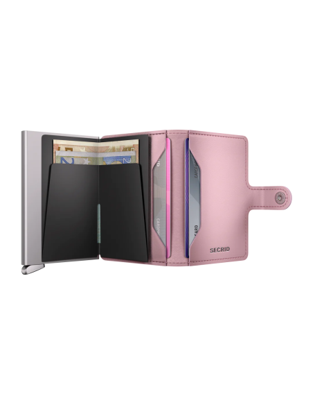 Secrid Cartera Premium Mimiwallet Emboss Diamomd Rose+