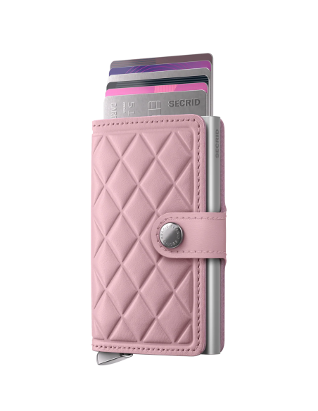 Secrid Cartera Premium Mimiwallet Emboss Diamomd Rose+