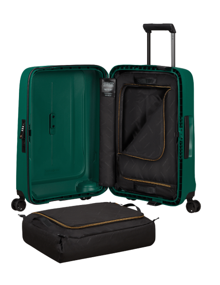 Maleta Samsonite ESSENS Spinner (4 ruedas) 55 cm | Color Alpine Green