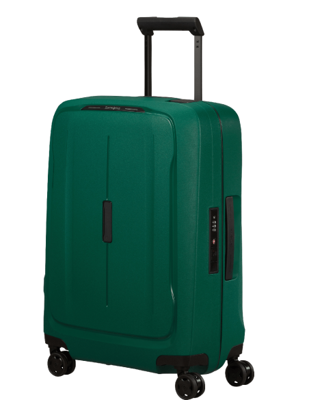 Maleta Samsonite ESSENS Spinner (4 ruedas) 55 cm | Color Alpine Green