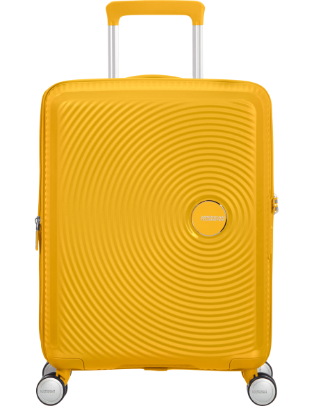 American Tourister SOUNDBOX Spinner Suitcase (4 wheels) 55cm Yellow