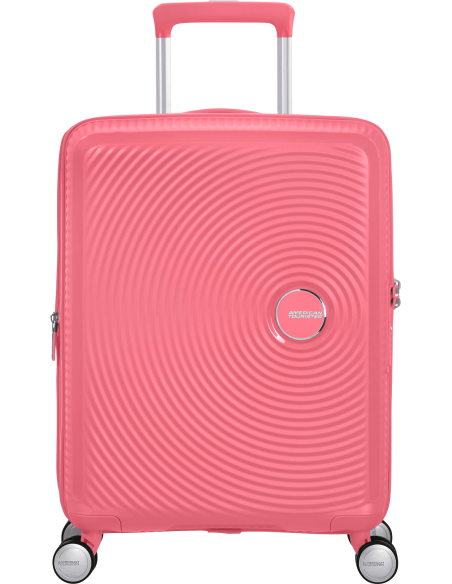 American Tourister SOUNDBOX Spinner Suitcase (4 wheels) 55cm Sun Kissed Coral