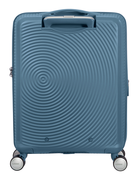 American Tourister SOUNDBOX Spinner Suitcase (4 wheels) 55cm Stone Blue