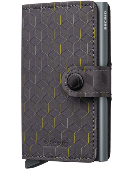 Secrid Cartera Miniwallet Optical Grey & Yellow