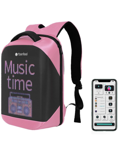 Mochila Urbanfeel Led | Umeko Rosa