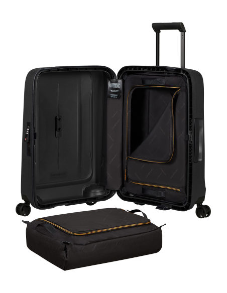 Samsonite ESSENS Spinner Suitcase (4 wheels) 55 cm | Black