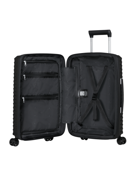Samsonite Upscape Spinner Expandable Suitcase (4 wheels) 55cm | Black