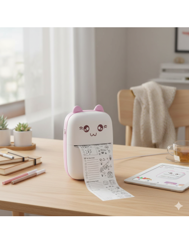 Mini Impresora Gato Térmica Bluetooth...
