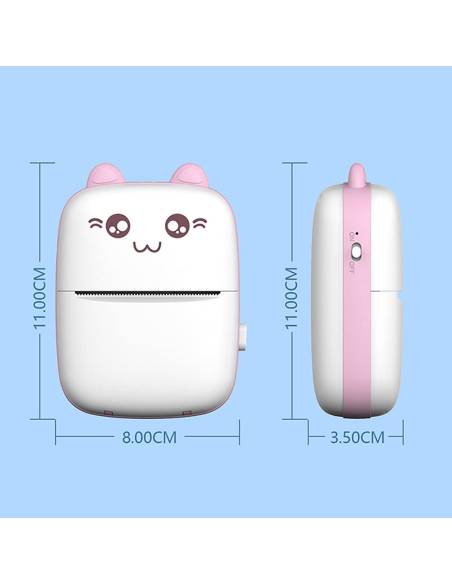 copy of Mini Impresora Gato Térmica Bluetooth | Color Rosa