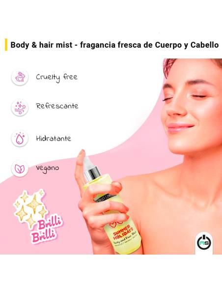 Summer Holidays - Body and Hair Mist (200ml) de The Fruit Company