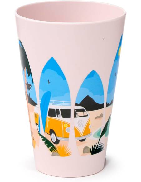 Set 4 Vasos Picnic Volkswagen T1 Camper