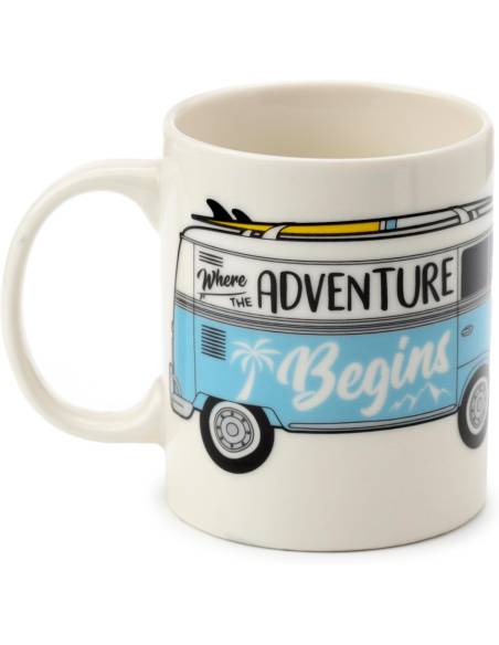 Taza Volkswagen Camper Azul VW T1 300 Ml