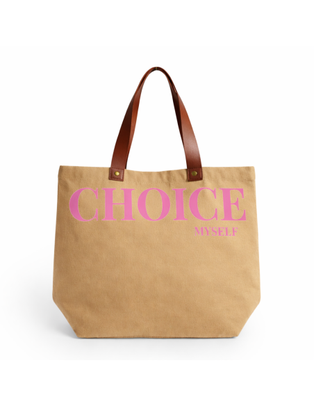 Tote Bag SSK Travel  "Choice Myself" – Elegancia con Propósito