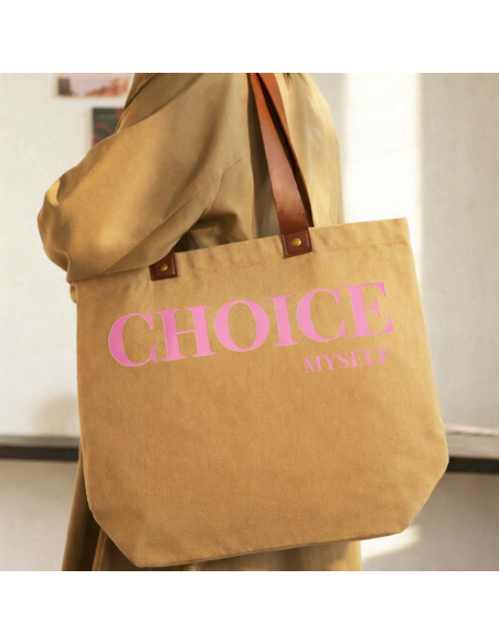 Bolso Tote Bag SSK Travel  "Choice Myself" – Elegancia con Propósito