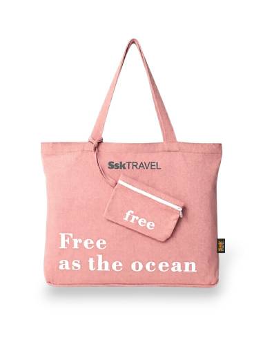 Bolso Tote Bag SSK Travel "Free as...