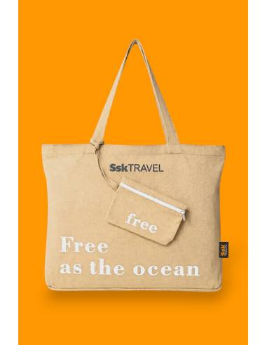Bolso Tote Bag SSK Travel "Free as...