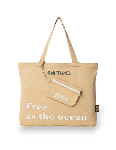 Bolso Tote Bag SSK Travel "Free as...