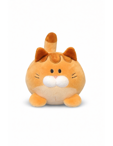 Peluche de Gato Kawaii Beige/Marron...
