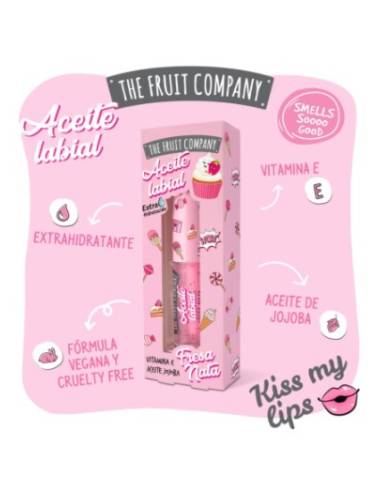 The Fruit Company Aceite Labial Fresa...