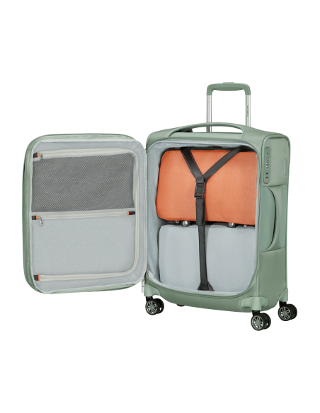 Maleta Samsonite Re-Lite Spinner expansible (4 ruedas) 55 cm | Color Sage