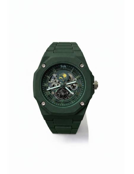 Reloj SSK TIME | Colección Shenzhen | Color Verde Militar