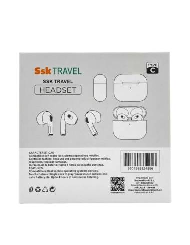 Auriculares SSK Travel Basic Headset