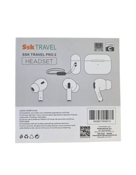 Auriculares SSK Travel Pro 2 Headset