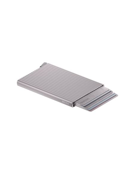 Secrid Cartera Cardprotector + Premium Fluted Silver