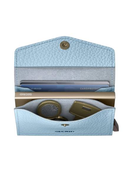 Secrid Cartera Envelope Pebble Ice Blue