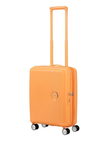American Tourister SOUNDBOX Spinner Suitcase (4 ruedas) 55cm | Color Papaya Pop