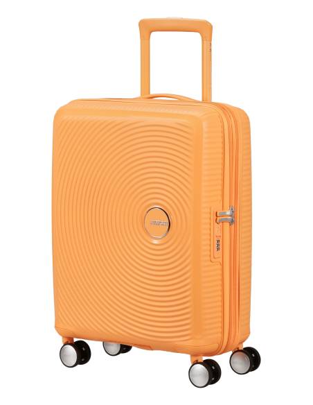 American Tourister SOUNDBOX Spinner Suitcase (4 ruedas) 55cm | Color Papaya Pop