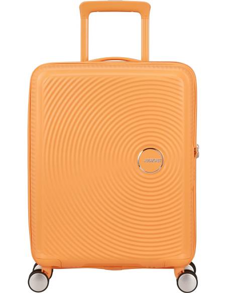 American Tourister SOUNDBOX Spinner Suitcase (4 ruedas) 55cm | Color Papaya Pop