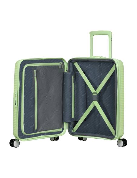 Maleta American Tourister SOUNDBOX Spinner Suitcase (4 ruedas) 55cm | Color Kiwi Green