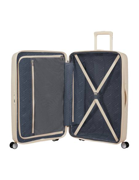 copy of Maleta American Tourister SOUNDBOX Spinner Suitcase (4 ruedas) 55cm | Color Papaya Pop
