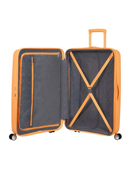 copy of Maleta American Tourister SOUNDBOX Spinner Suitcase (4 ruedas) 55cm | Color Papaya Pop