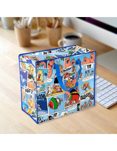 BOLSA PORTA ALIMENTOS COMIC ASTÉRIX Y OBÉLIX