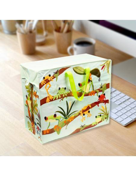 BOLSA PORTA ALIMENTOS RANAS TROPICALES