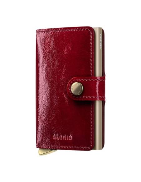 Secrid Cartera Premium Miniwallet Naplak Red+