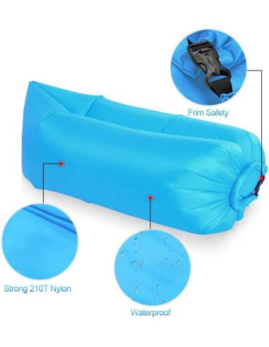 Sofá Hinchable de aire Portátil para...