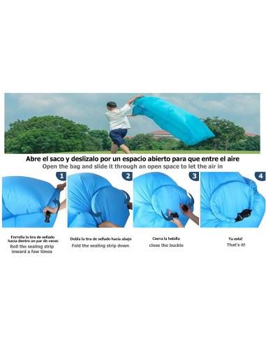 Sofá Hinchable de aire Portátil para...