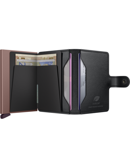 SECRID Cartera Miniwallet Mirum Black-rose