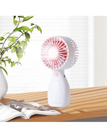 MINI VENTILADOR MANO HOT NARANJA